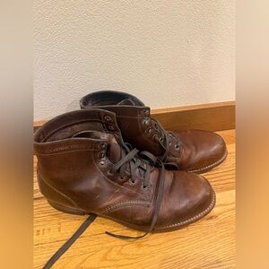 Wolverine 1000 Mile Plain Toe Boots Men’s Size 10